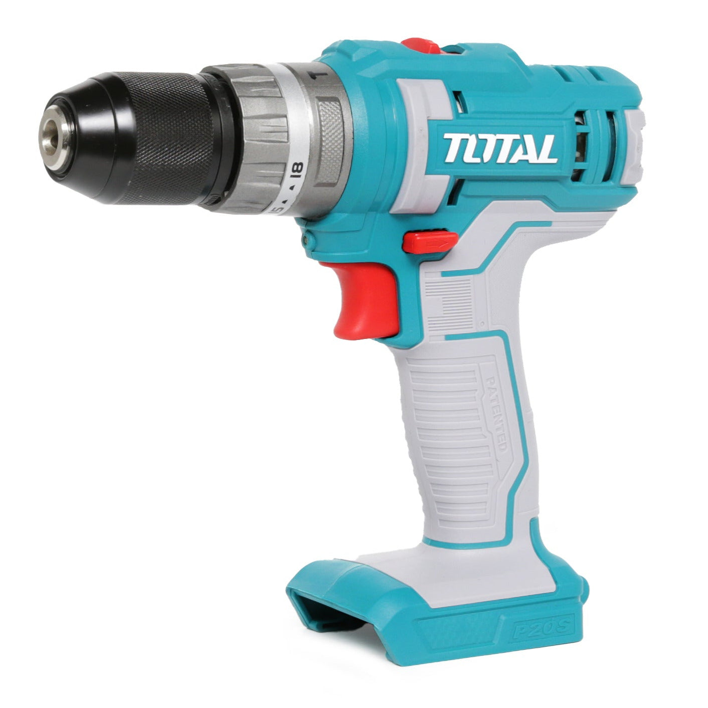 Total Li-Ion 20V Impact Drill (with 2 x Batteries & Charger) - TIDLI201452E