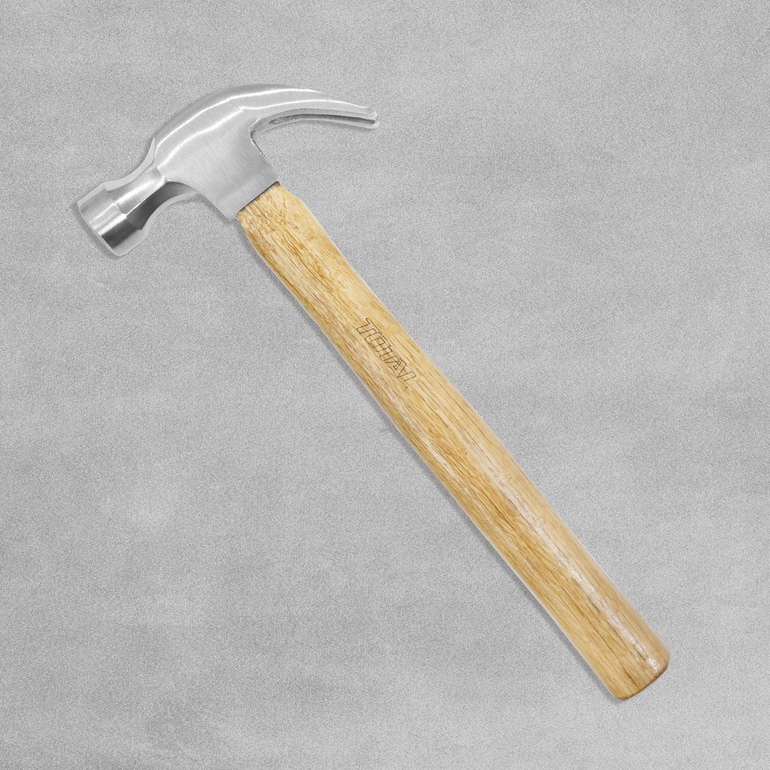 Total Hardwood Claw Hammer 16oz