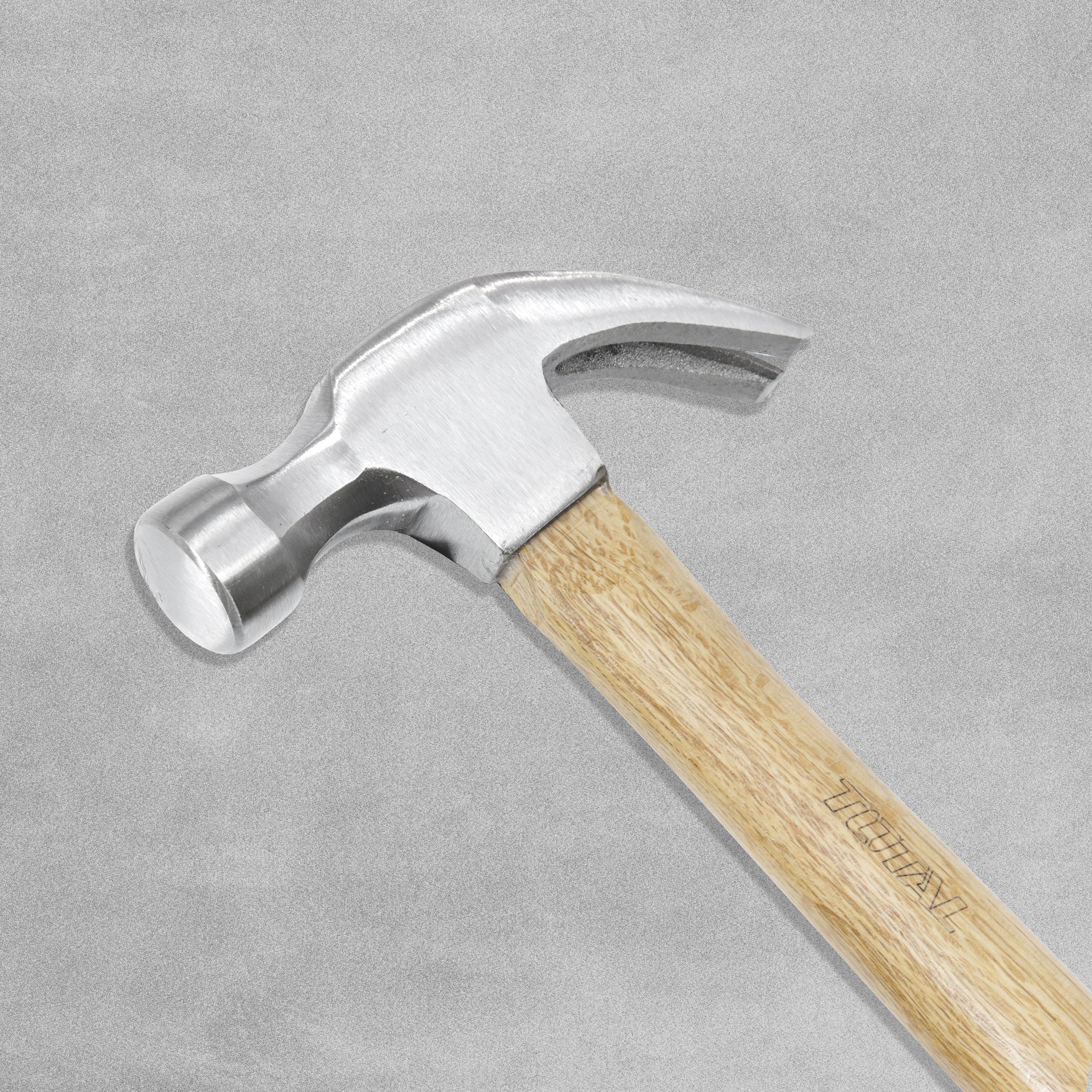 Total Hardwood Claw Hammer 16oz