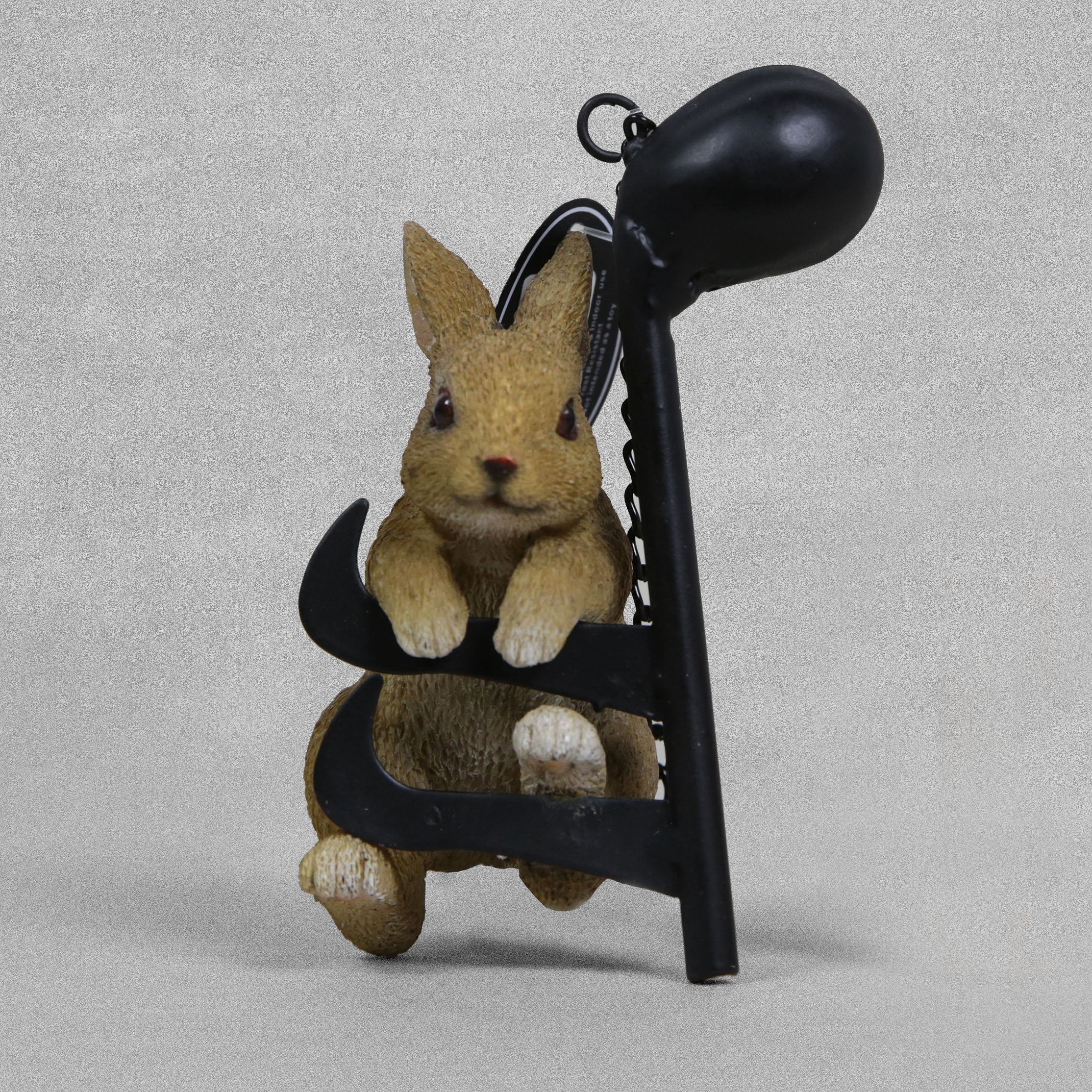 Vivid Arts Hanging Ornament - Rabbit on a Musical Note