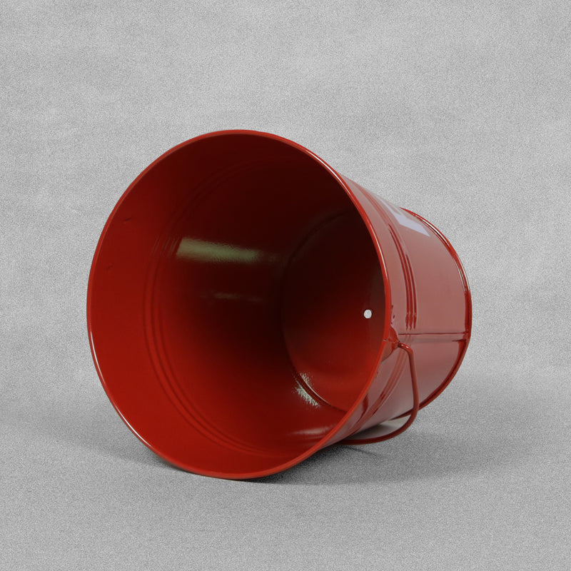 Decorative Metal Fire Bucket Planter