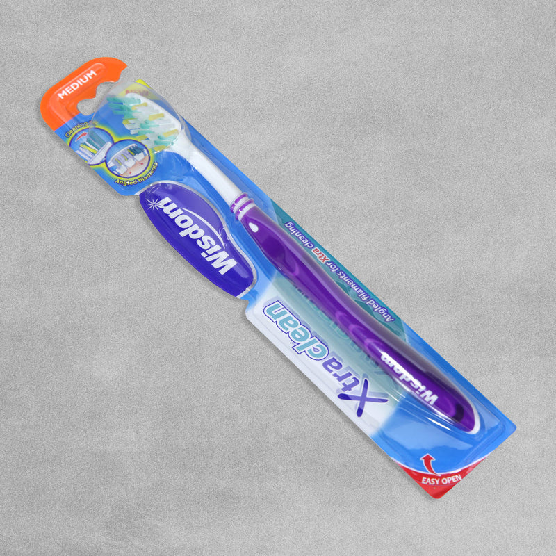 Wisdom Xtra Clean Medium Toothbrush