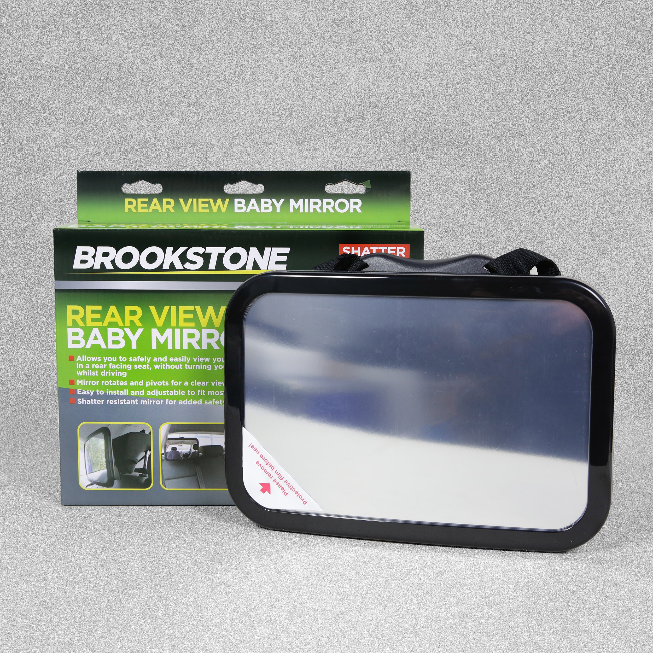 Brookstone Rear View Baby Mirror