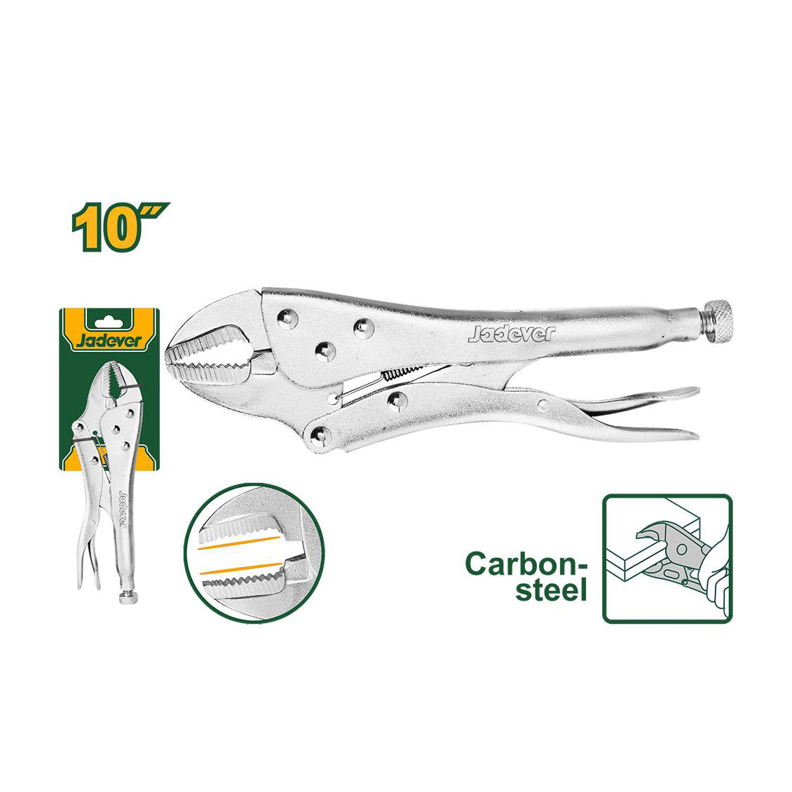 Jadever Straight Jaw Pliers