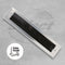 Letter Box Draught Excluder - Silver
