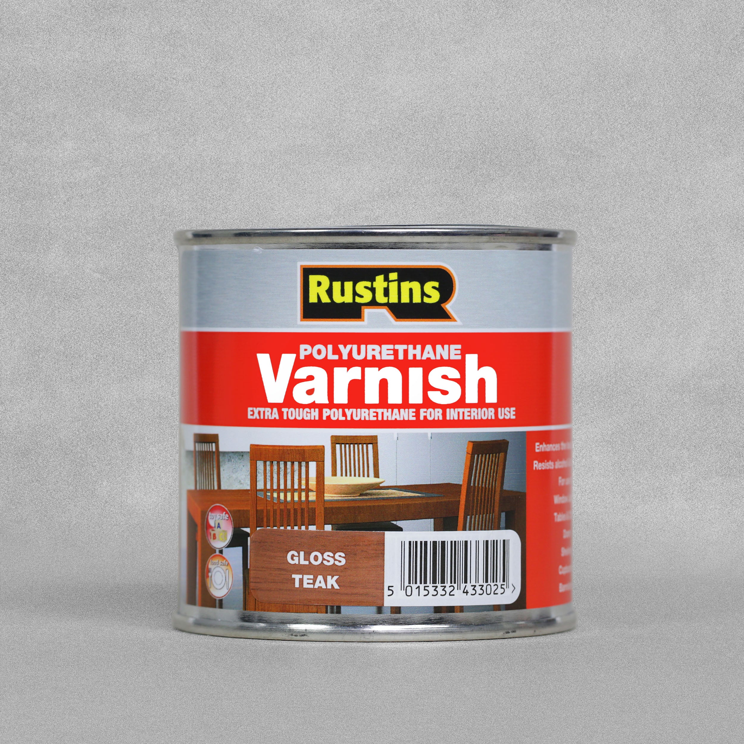 Rustins Poly Varnish - Gloss Teak