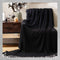 Olivier Pascal Super Soft Cashmere Mix Blanket - Black