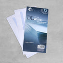 White Self Seal Envelopes DL Size - Pack of 35