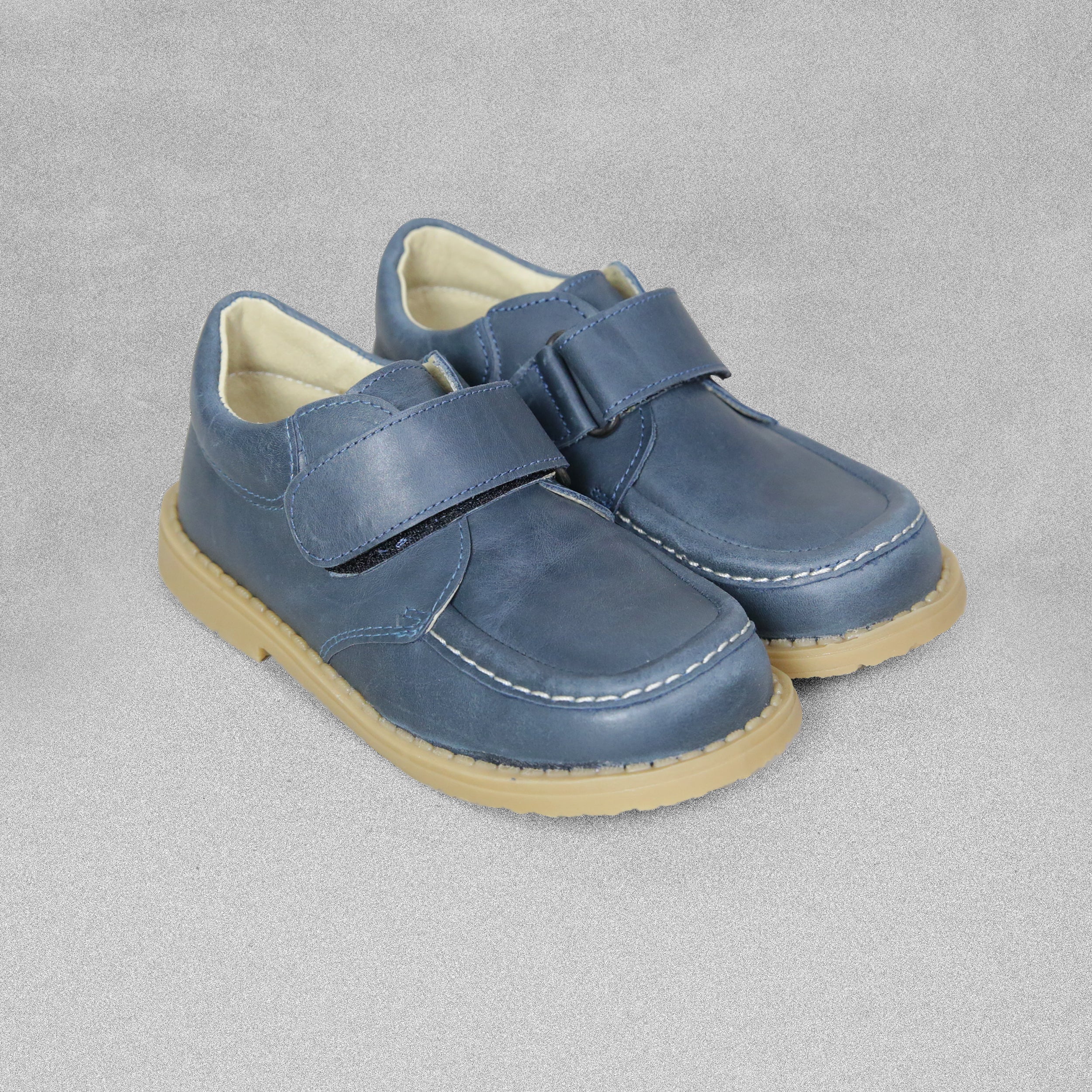 Shoeting Stars Slate Blue Shoes with Velcro Strap