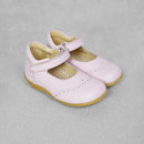 Petasil 'Fiona' Kids Girls Pale Pink Leather Shoes - UK Size 5 / EUR 22