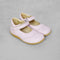 Petasil 'Fiona' Kids Girls Pale Pink Leather Shoes - UK Size 5 / EUR 22