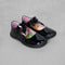Petasil 'Dolly' Kids Girls Black Patent Leather Shoes - UK Child Size 7 / EU 24