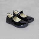 'Primigi'  Girls Black Patent Leather Shoes - UK Child Size 7 / EU 24