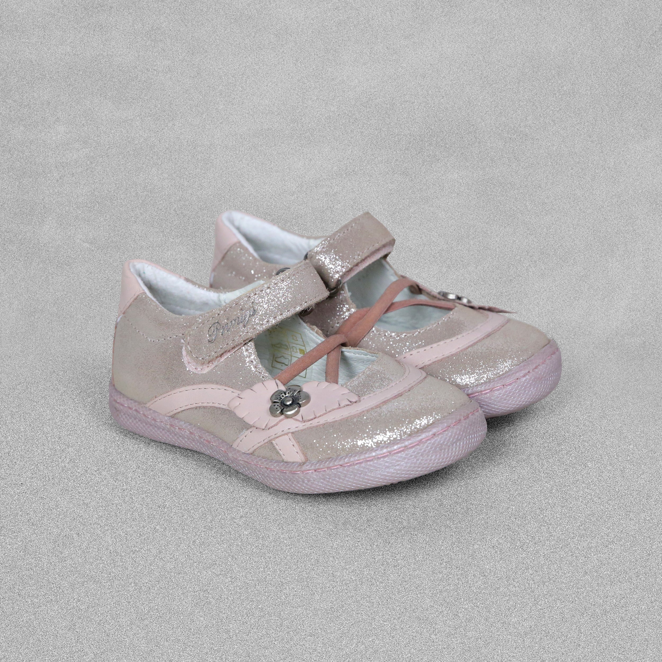 'Primigi' Girls Pink Mary Jane Shoes - UK Child Size 6 / EU 23