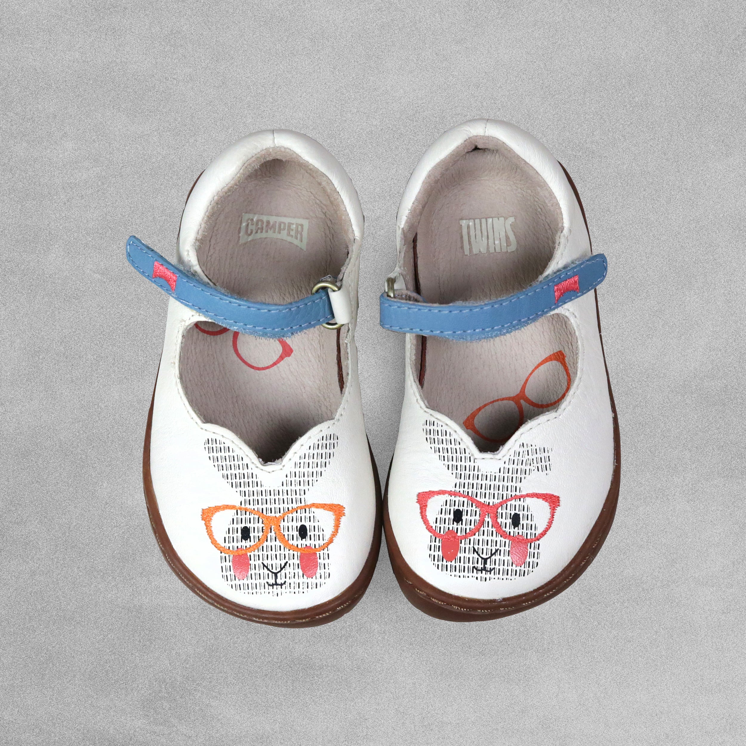 'Camper' Girls Shoes with Bunny Design