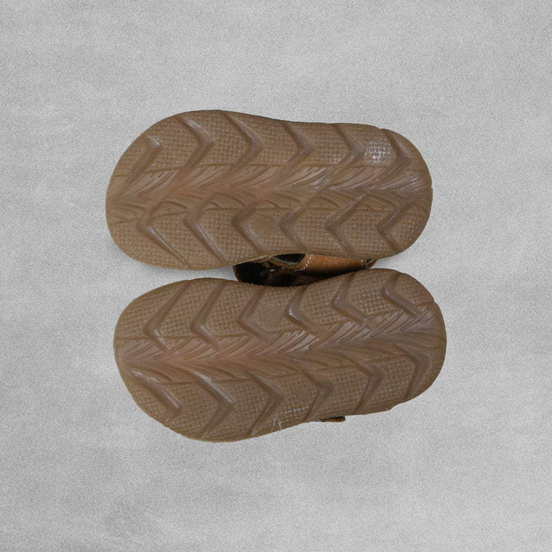 'Primigi' Brown Leather Sandals - UK Child Size 4 / EU 20