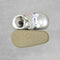 Bobux Step Up Gold / White Trackside First Walker Shoe - UK 2 / EU 18