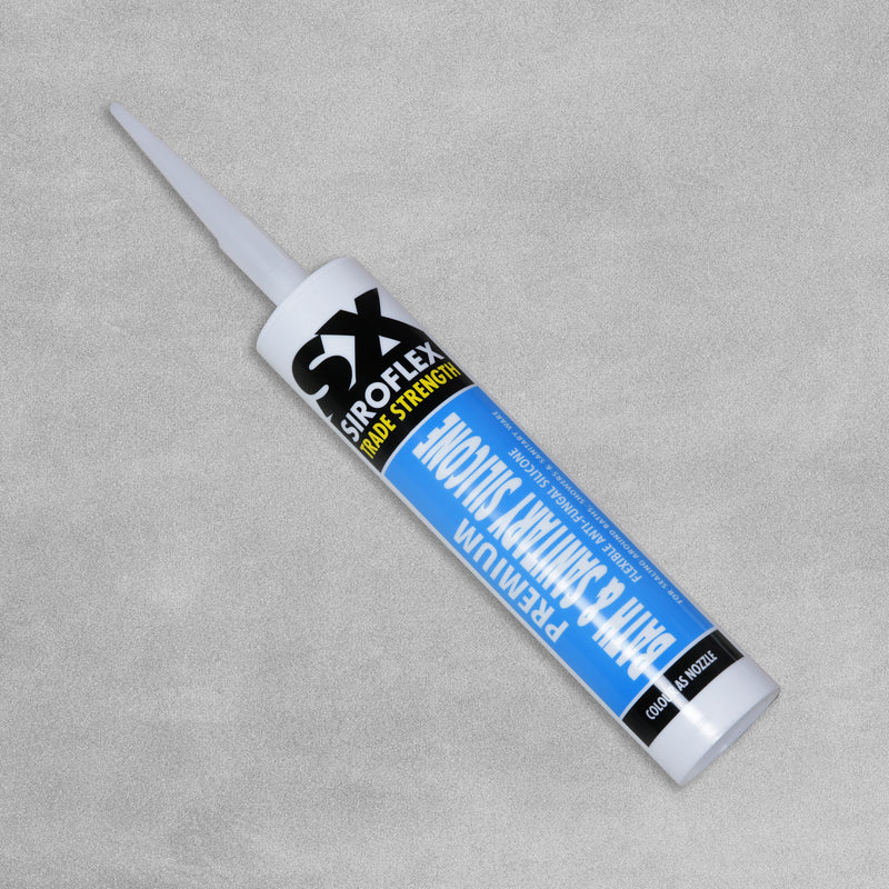 Siroflex Trade Strength Bath & Sanitary Silicone - 310ml