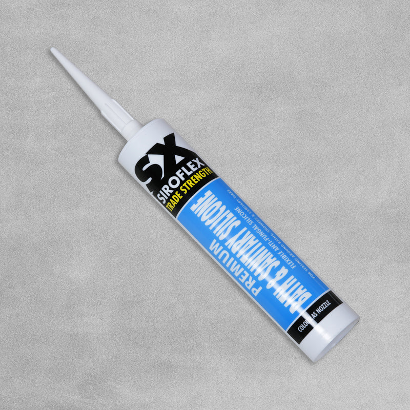 Siroflex Trade Strength Bath & Sanitary Silicone - 310ml