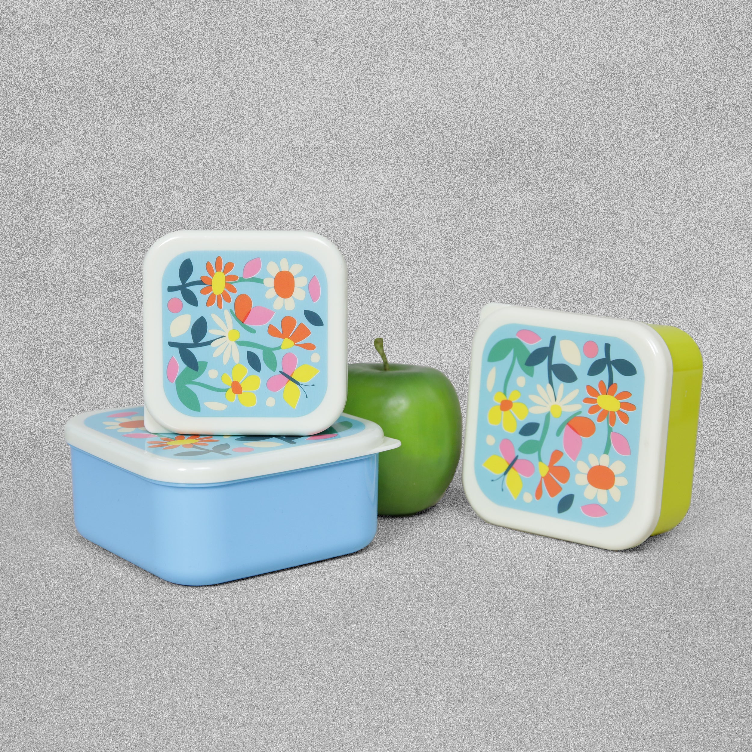Butterfly Garden Snack Boxes - Set of 3