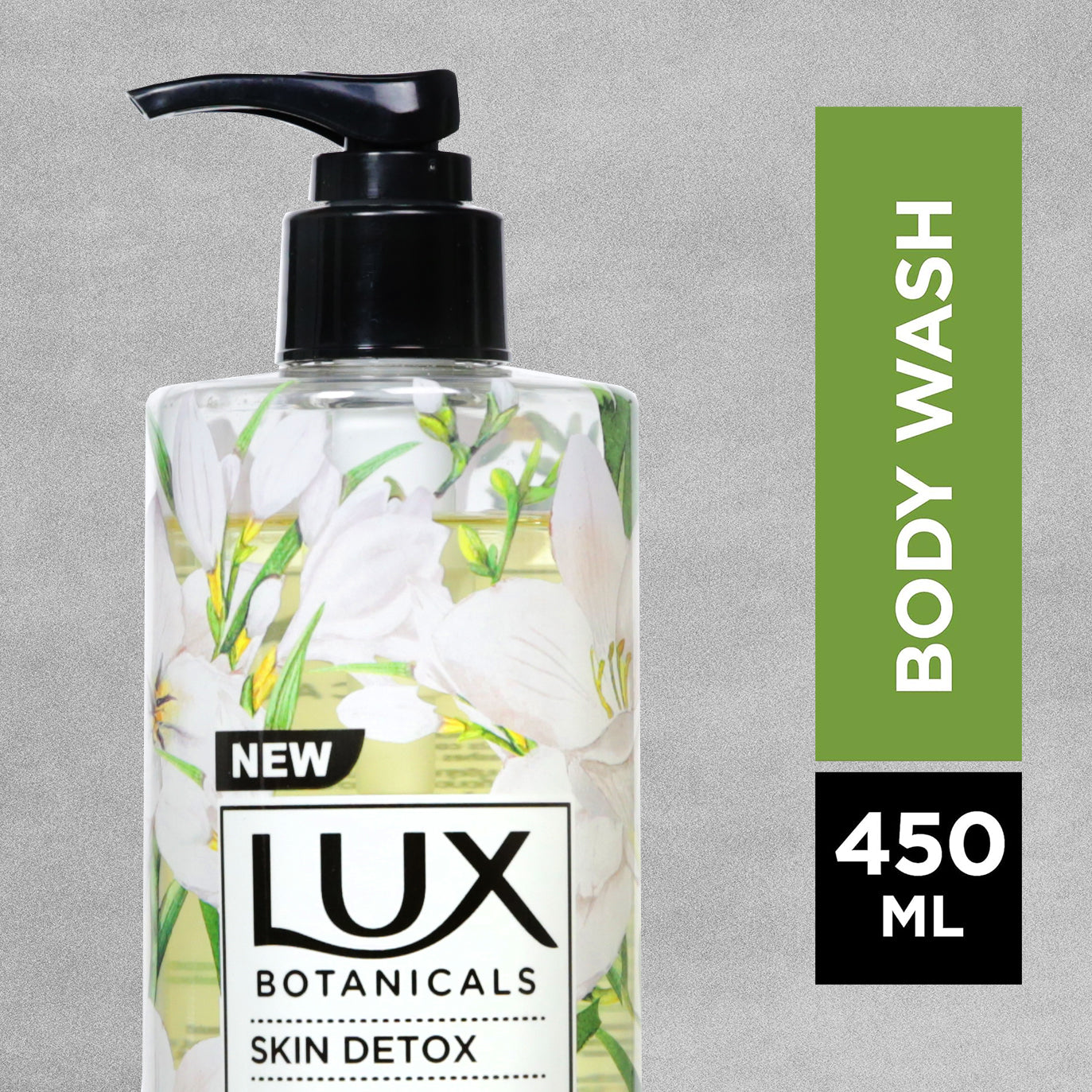 Lux Botanicals Skin Detox Body Wash 450ml - Freesia & Tea Tree Oil