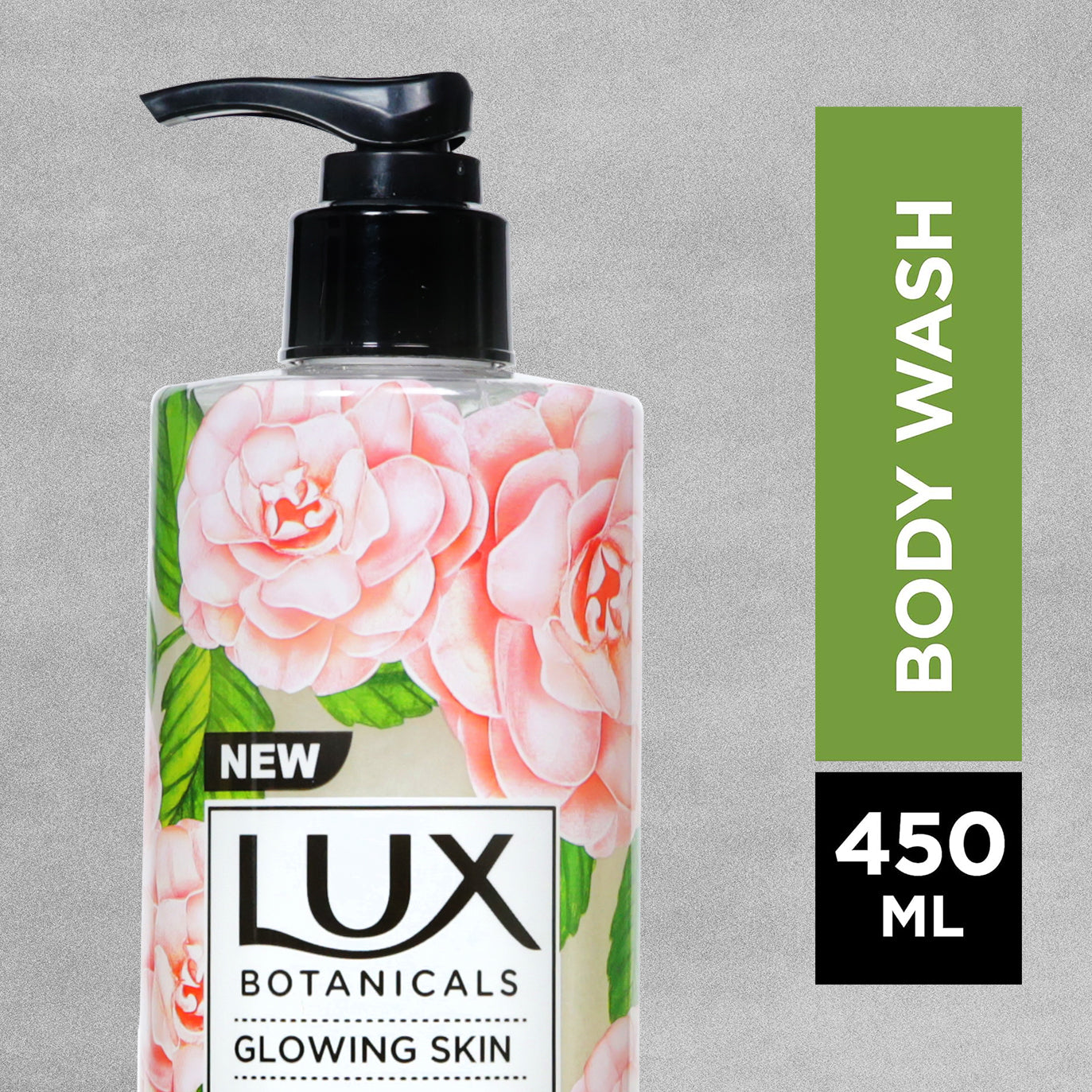 Lux Botanicals Glowing Skin Body Wash 450ml - Gardenia & Honey