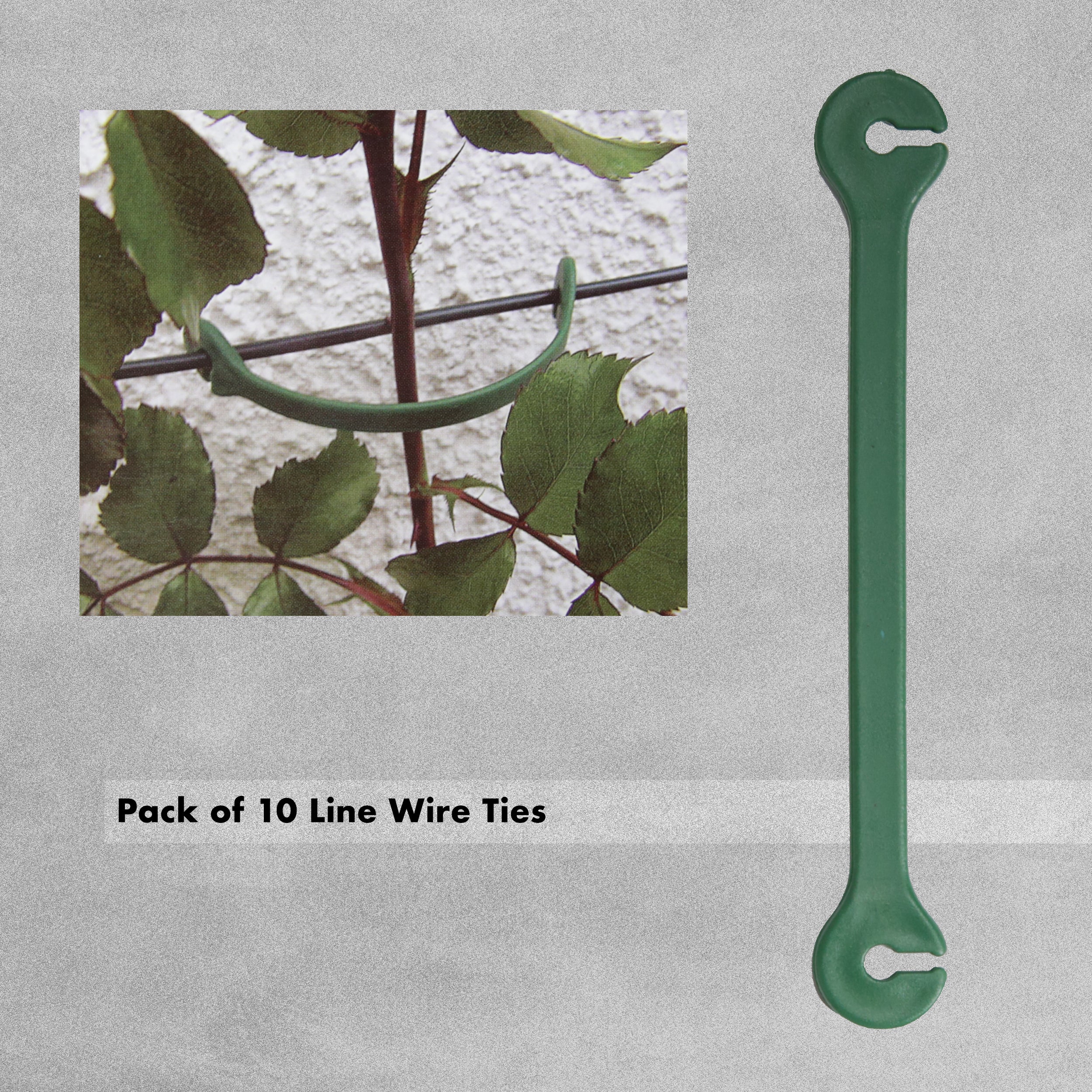 Garden Line Wire Ties - Pack of 10