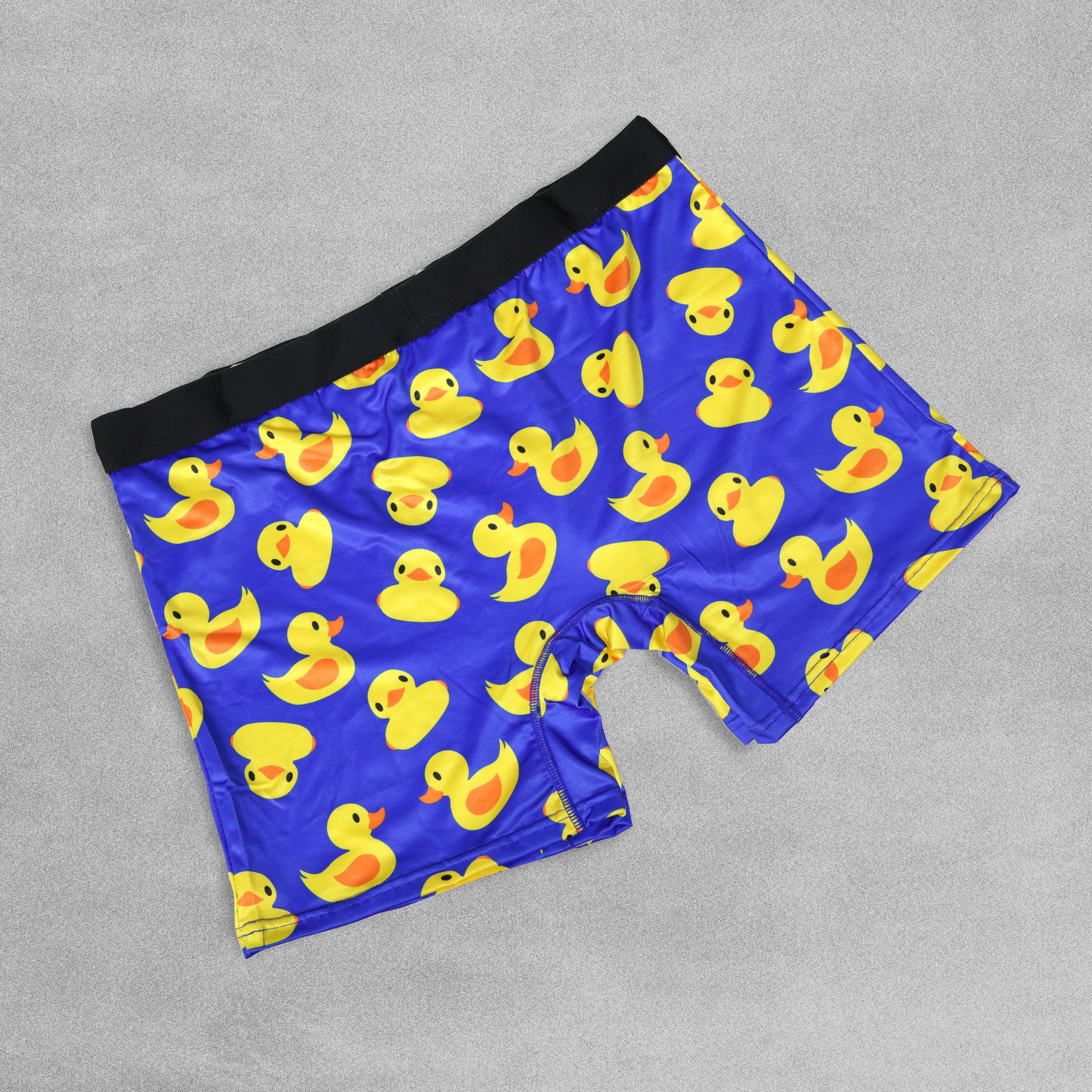 Mens Novelty Boxer Shorts - What the duck!