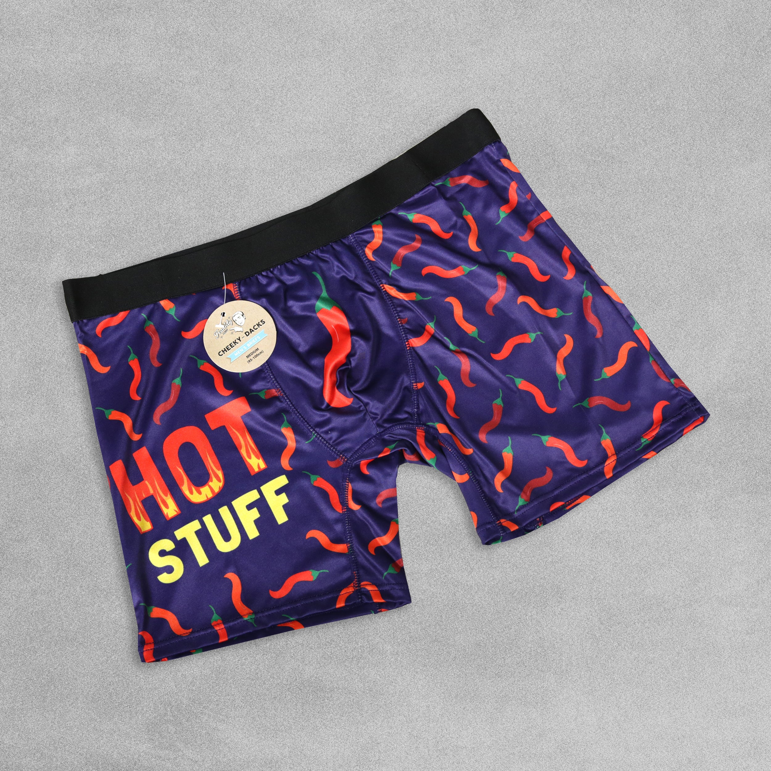 Mens Novelty Boxer Shorts - Hot Stuff!