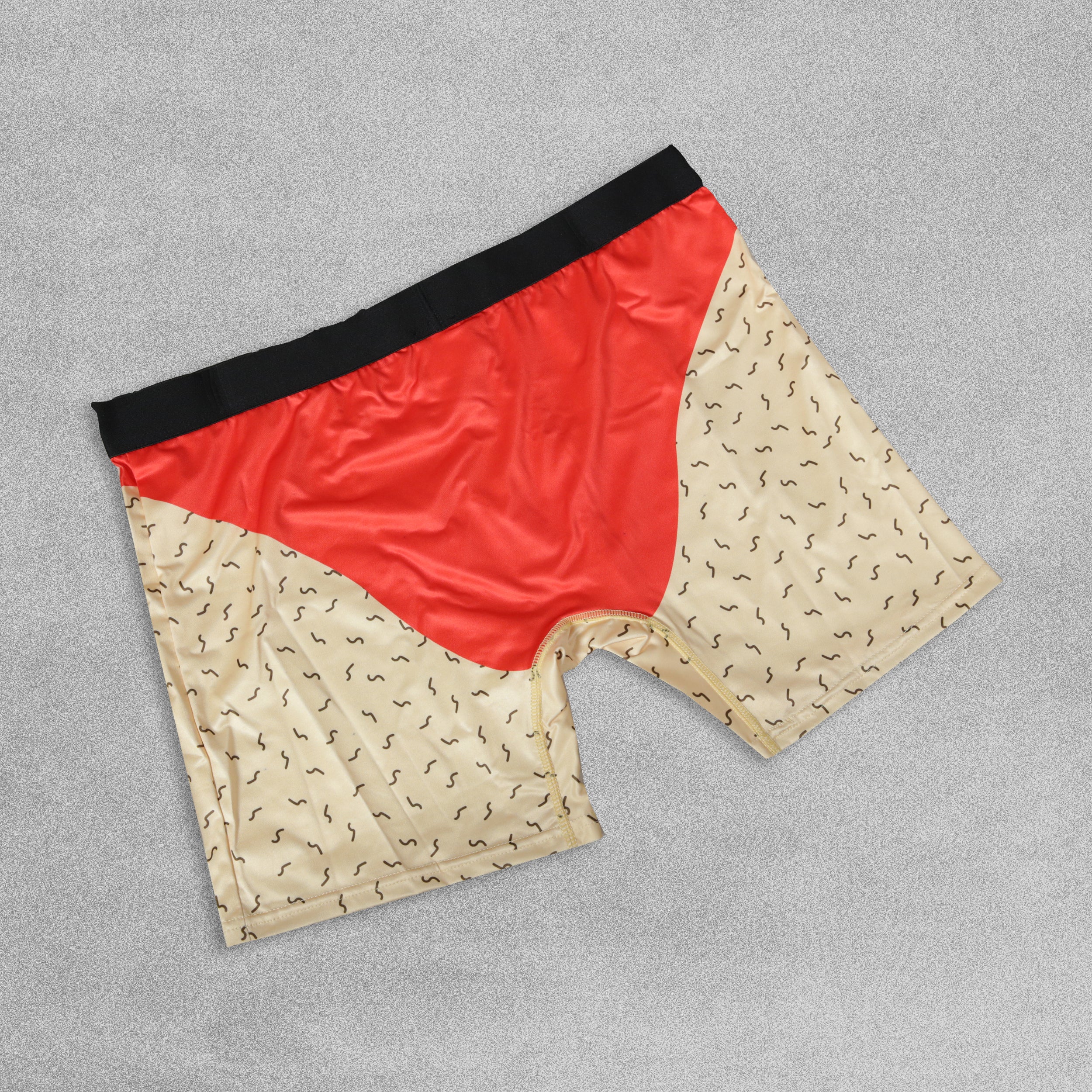 Mens Novelty Boxer Shorts - Red Pants!