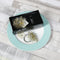 Metallic Beaded Napkin Rings - Pack of 2