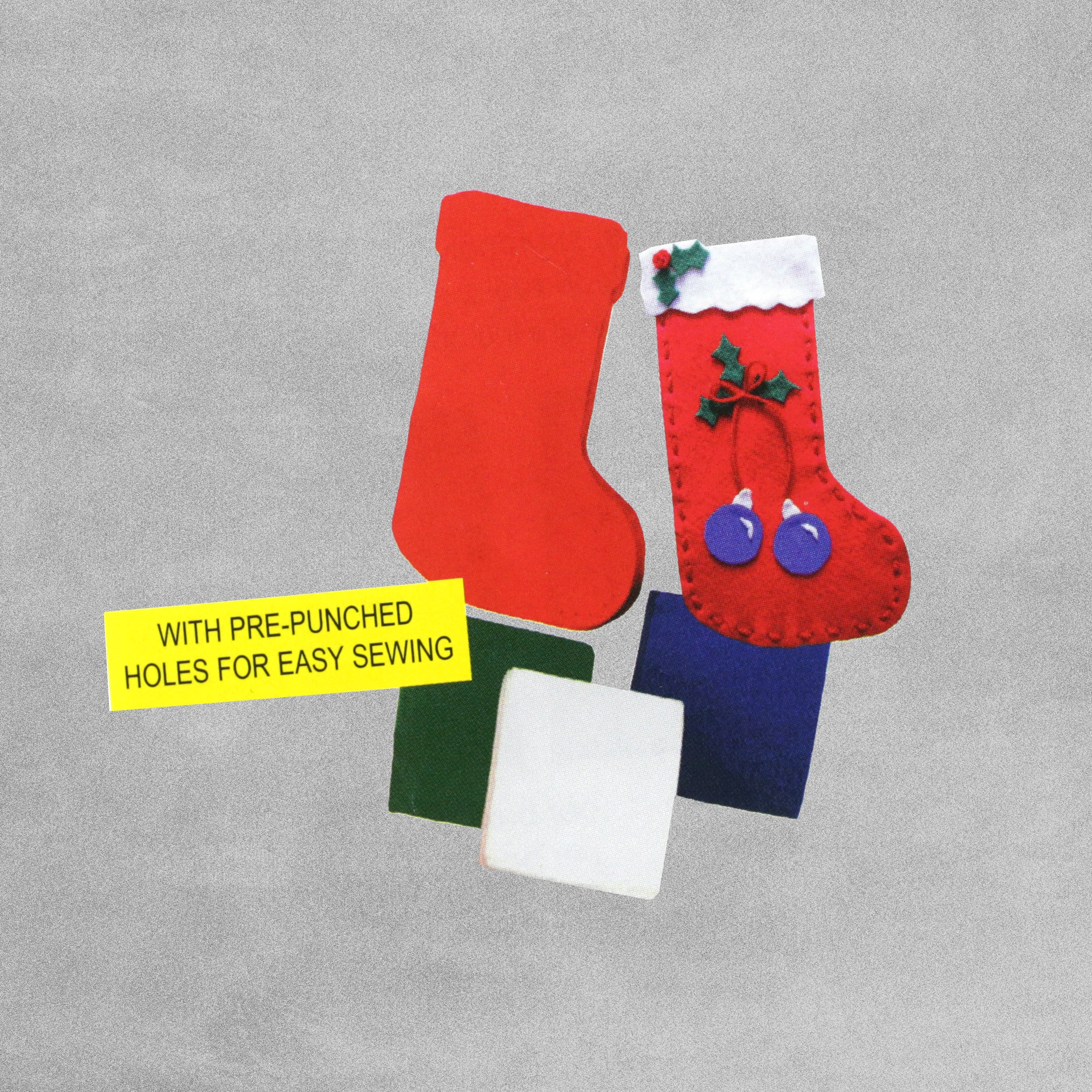 Christmas Stocking Felt Craft Kit - Makes 30