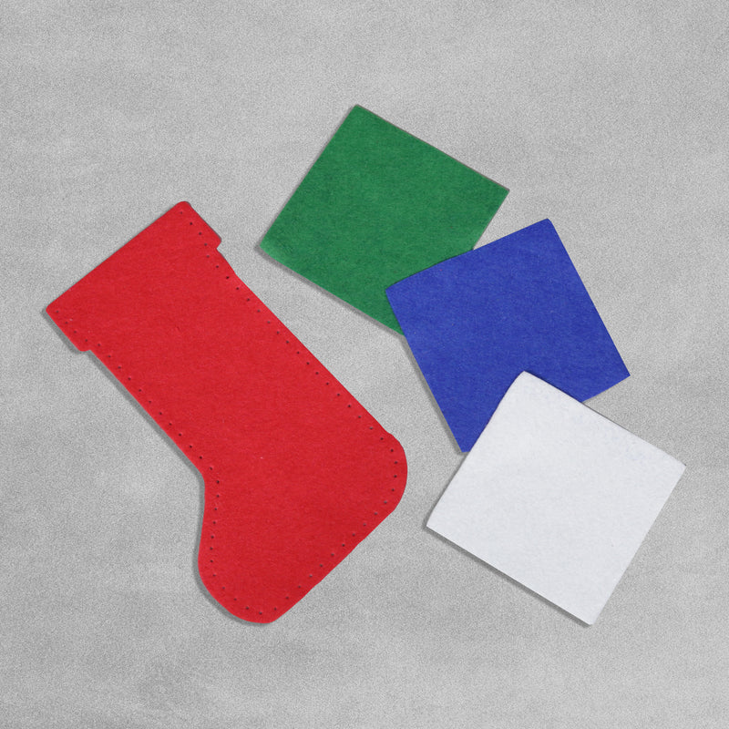 Christmas Stocking Felt Craft Kit - Makes 30