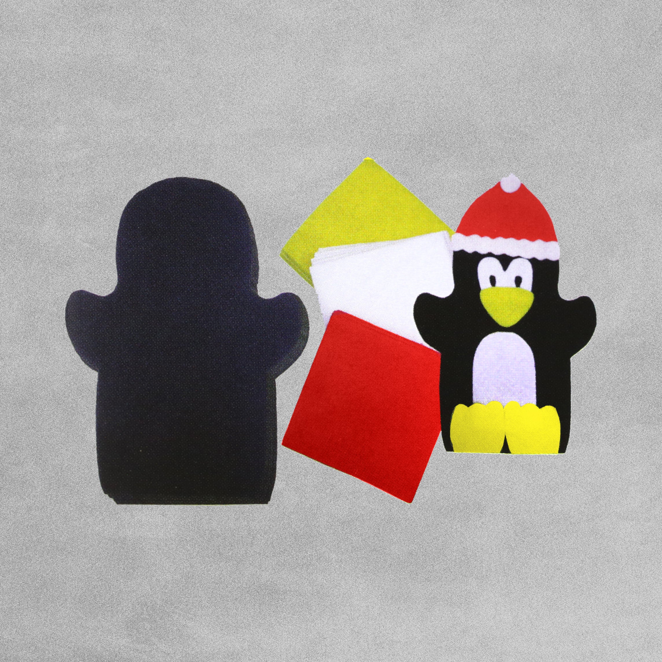 Christmas Penguin Felt Puppet Craft Kit - Makes 30