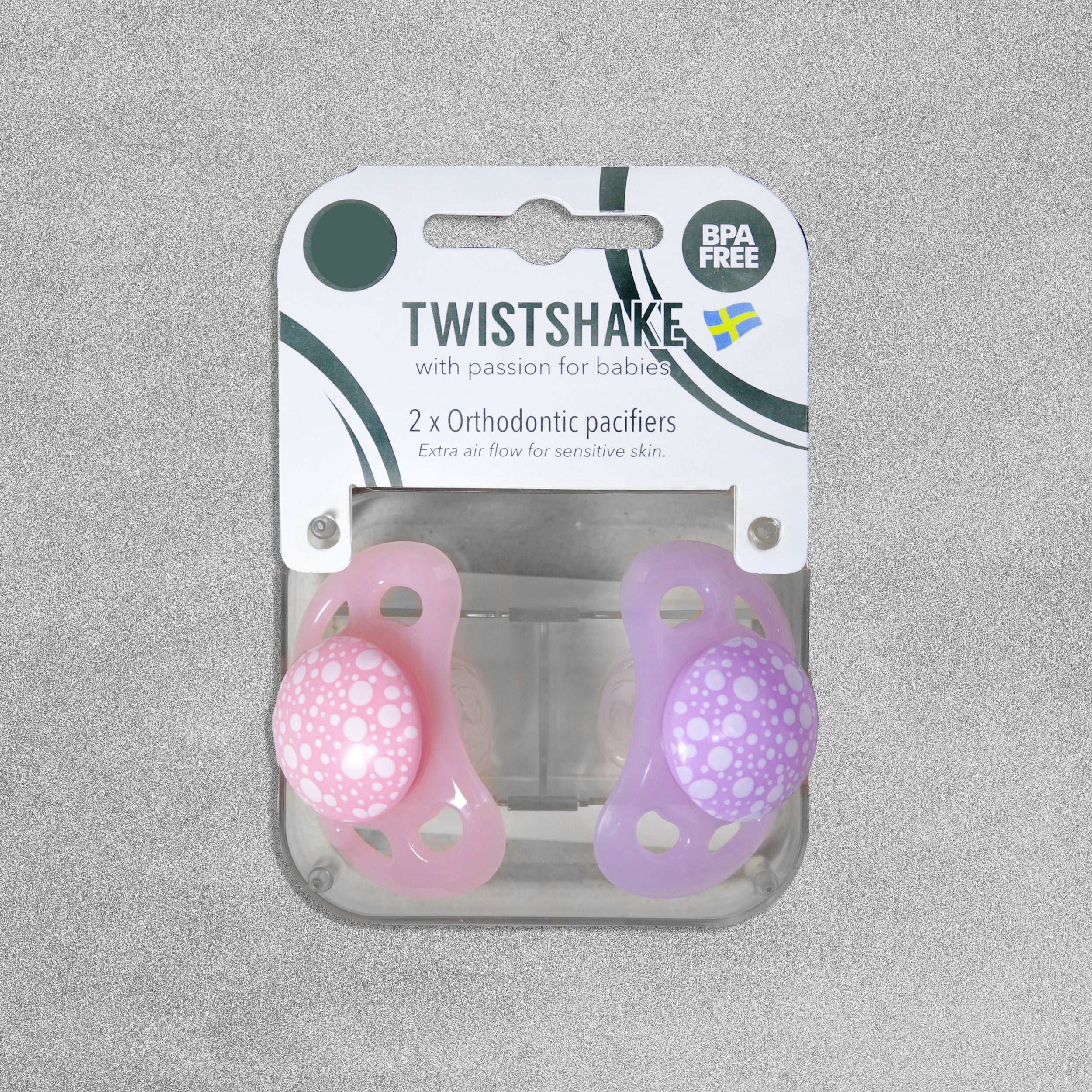 Twistshake Pacifier / Dummy 0-6 Months - Pack of 2