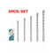 Total Tools 5 Pcs Masonry Drill Bits Set TACSD5055