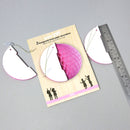 Pack of 3 'Paper Joy' Honeycomb  Paper Party Decorations - small