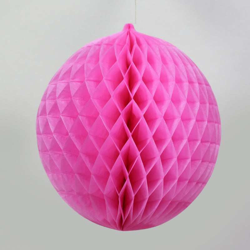 Pack of 3 'Paper Joy' Honeycomb  Paper Party Decorations - large