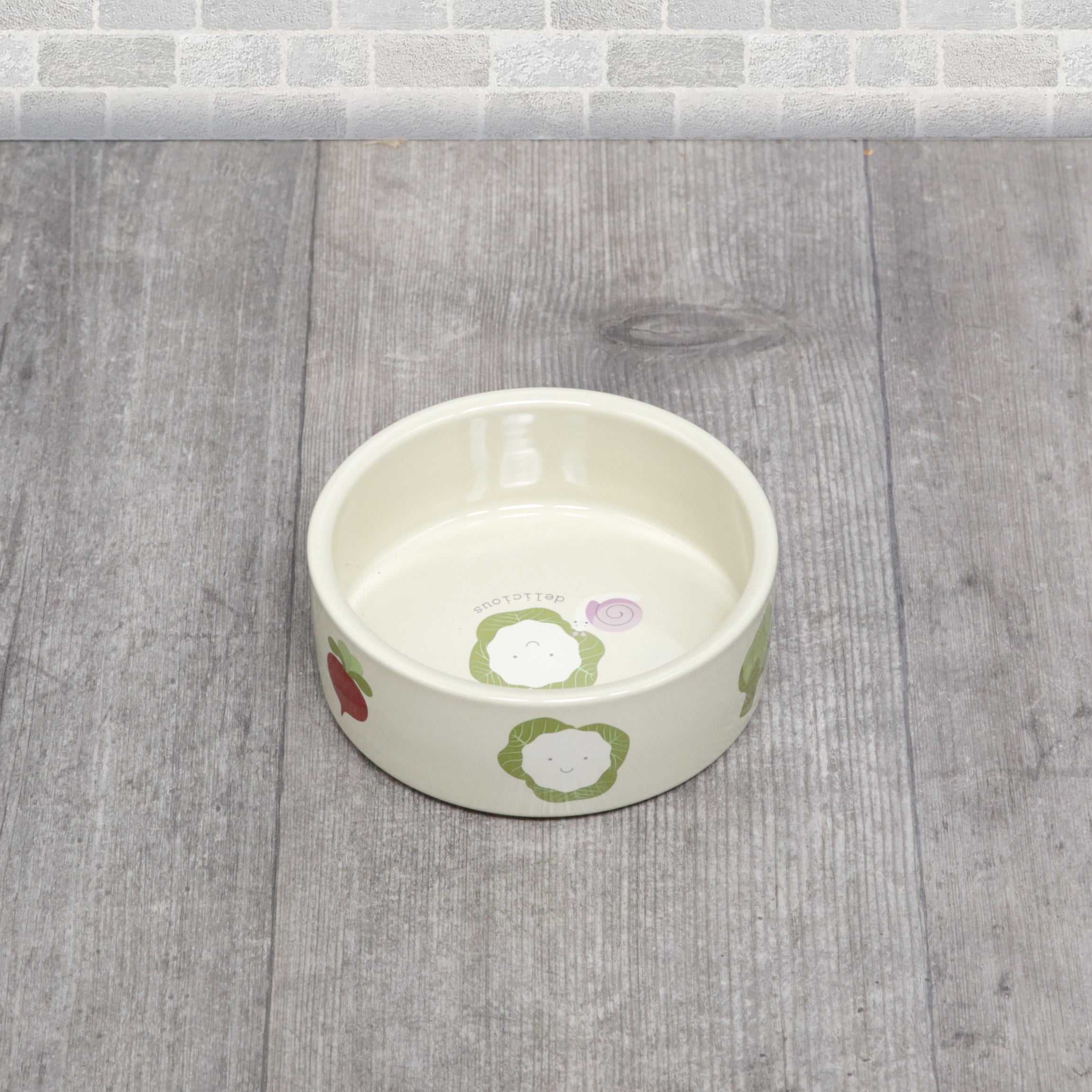 Zoon Veggie Patch Ceramic Cat/Dog Food/Water Bowl - Various Sizes Available
