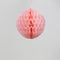 Pack of 3 'Paper Joy' Honeycomb  Paper Party Decorations - small