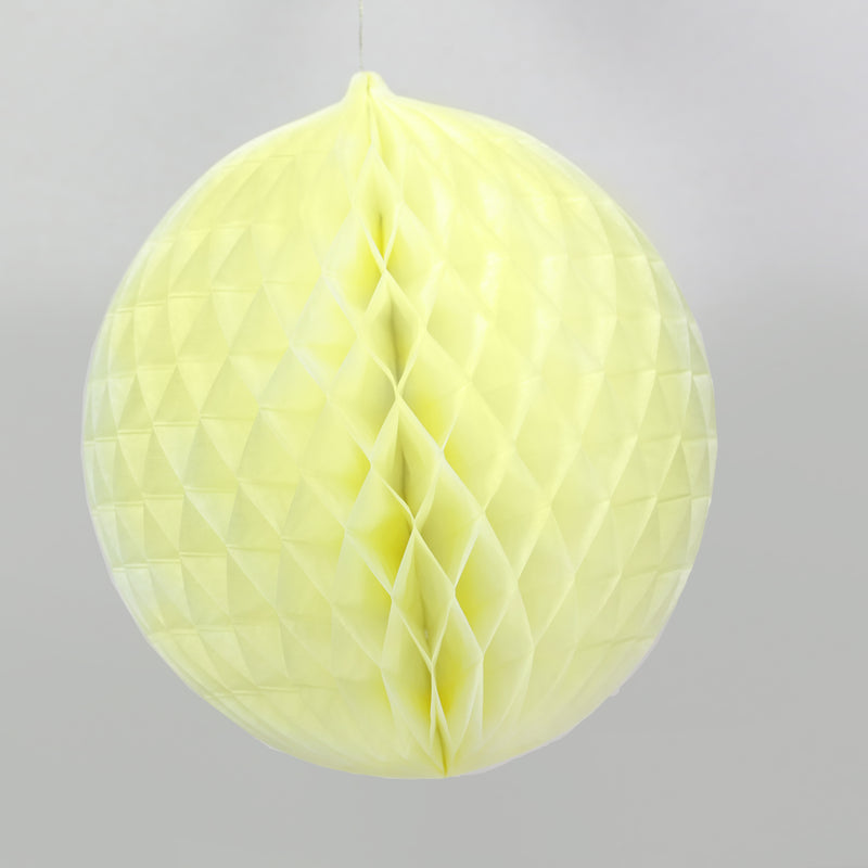 Pack of 3 'Paper Joy' Honeycomb  Paper Party Decorations - large
