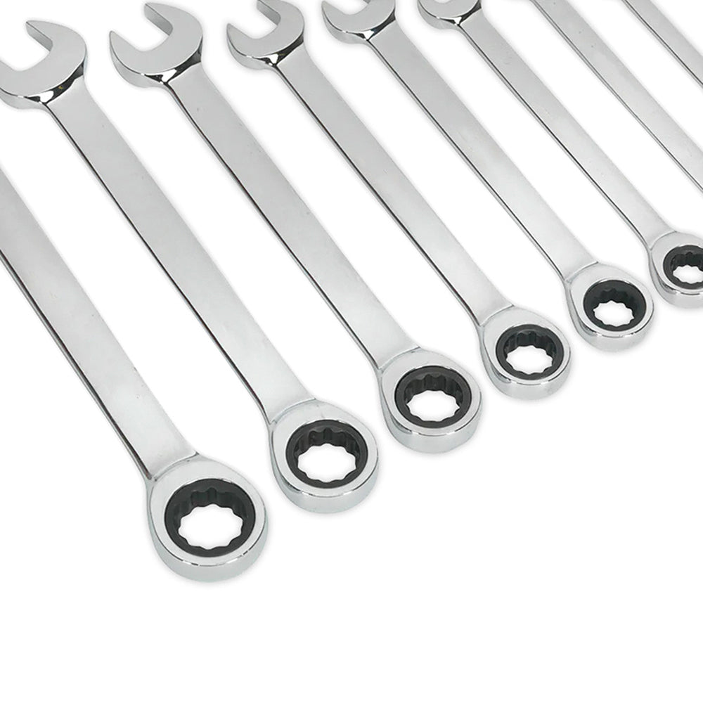 Total Ratchet Spanner Set - 8pcs - THT102RK086