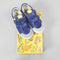 Boys Blue Leather Boots UK 1 / EUR 33