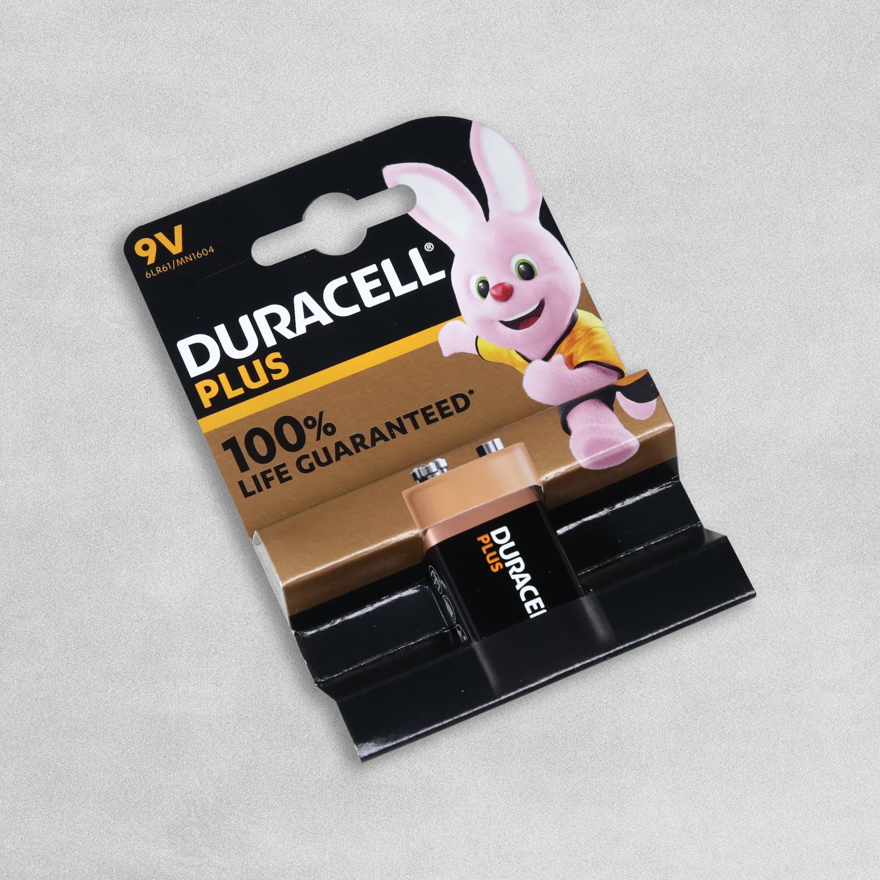 Duracell Plus 9V Alkaline Battery