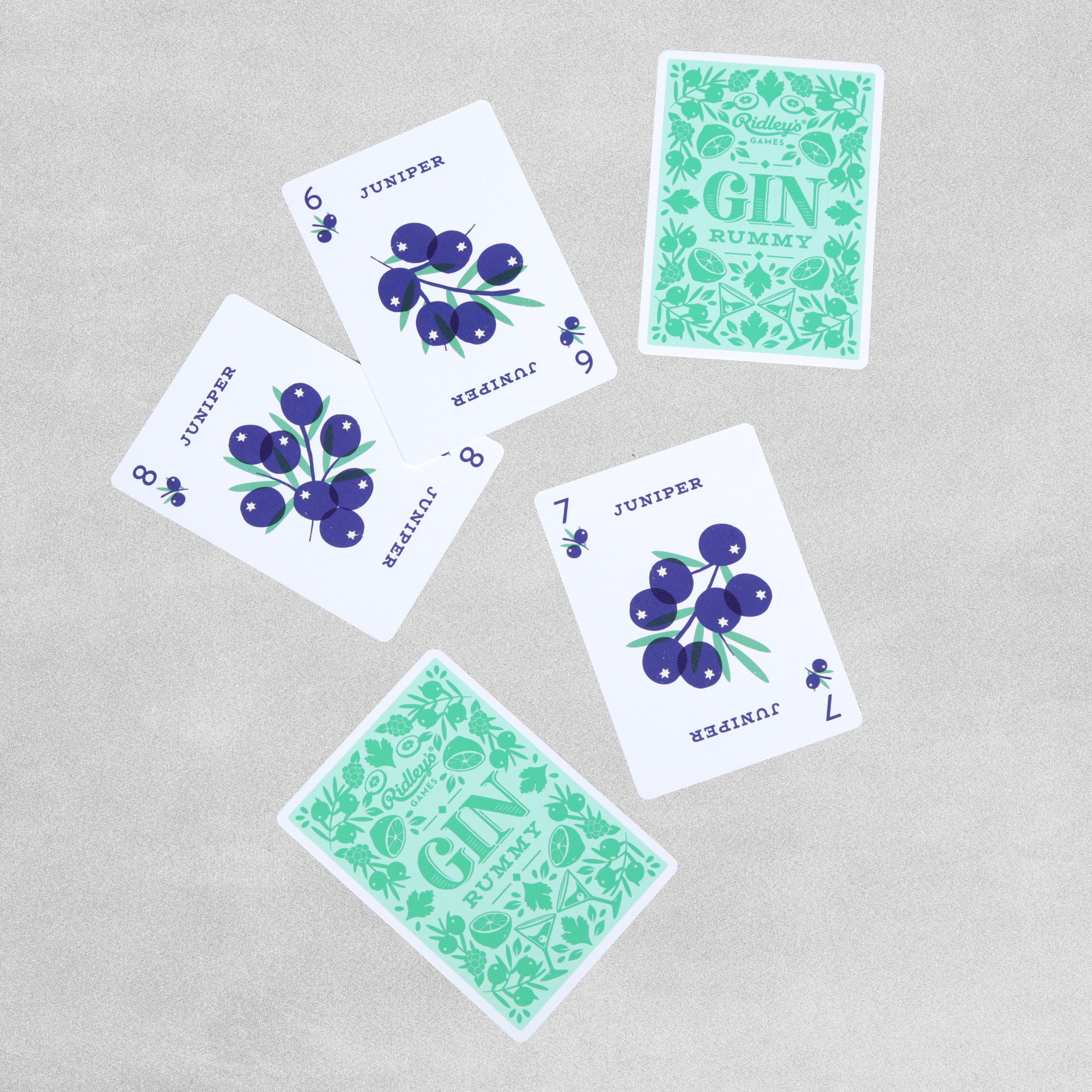 Gin Rummy - Illustrated Playing Cards