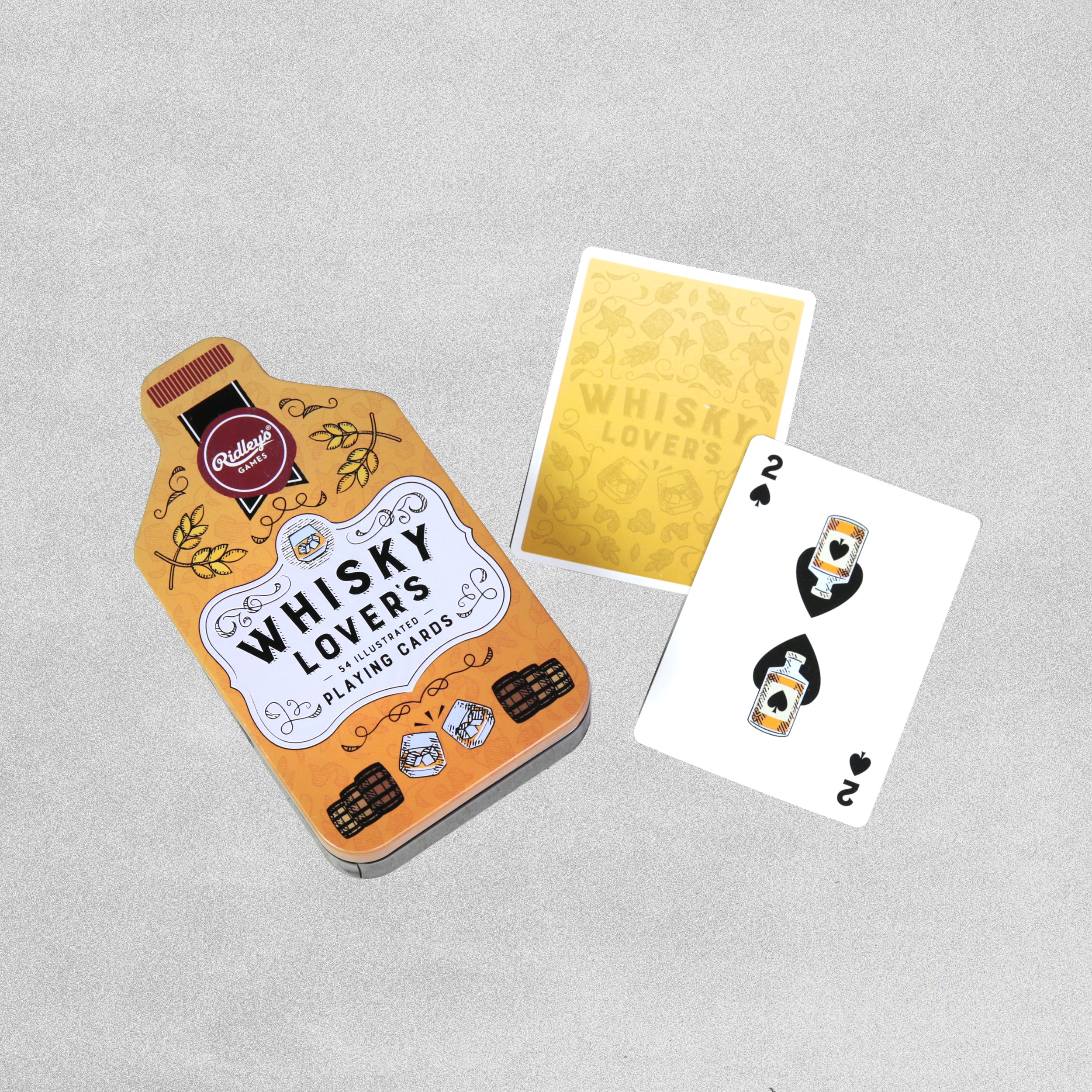 Whiskey Lover's - Illustrated Playing Cards