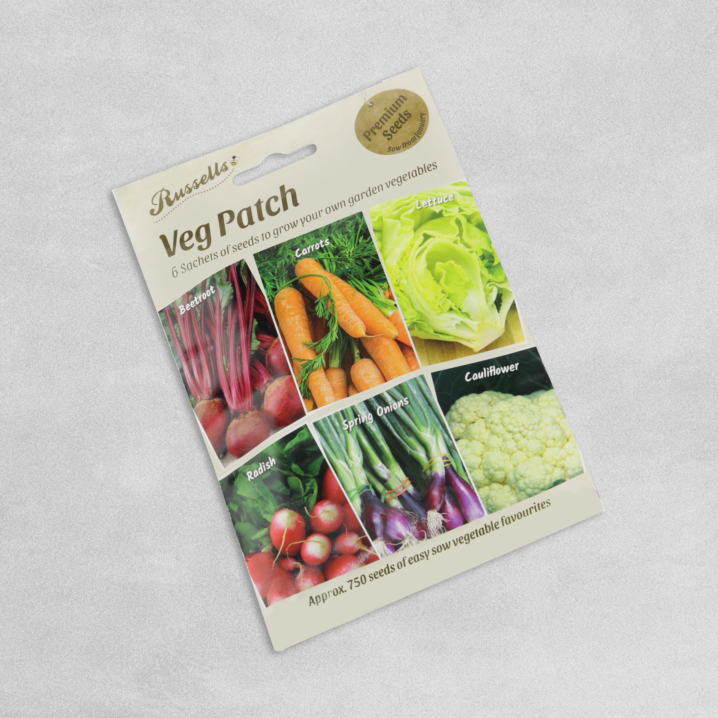 Russels Veg Patch 6 pack of Seeds
