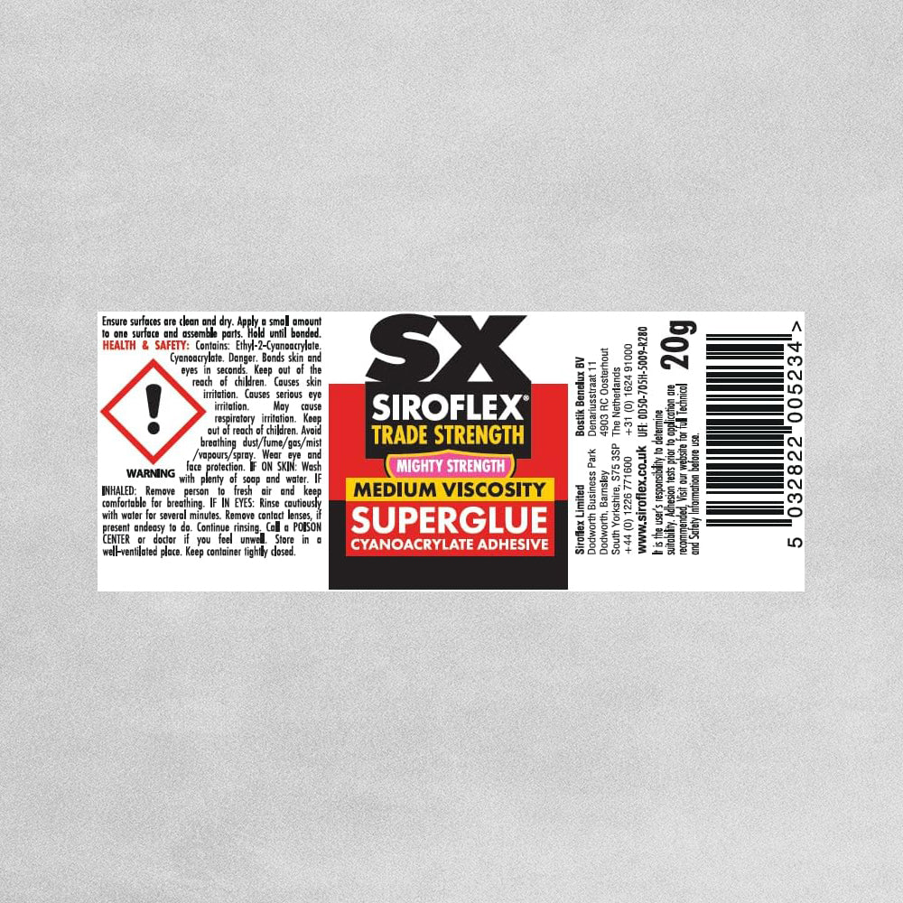 Siroflex Trade Strength Superglue 20g