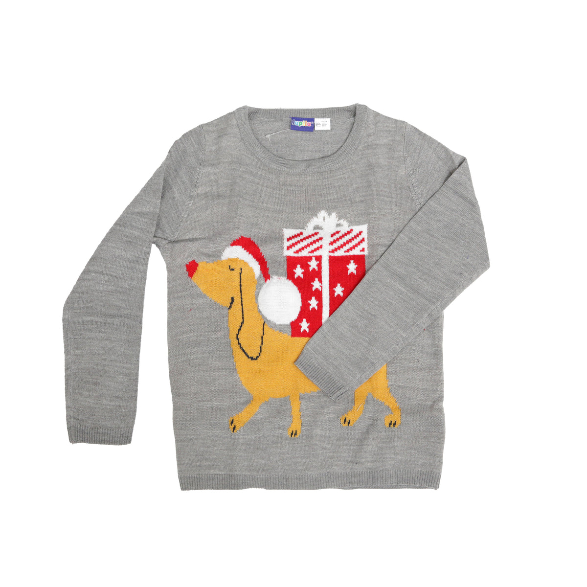 Kids Christmas Jumper - Sausage Dog - Various Sizes Available