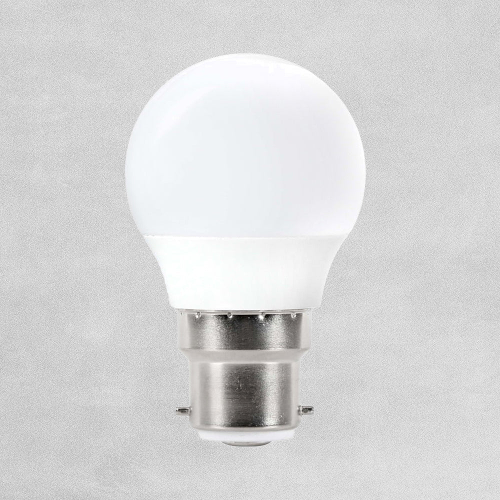 Status Classic Clear Round B22 5w=40w Light Bulb- Daylight